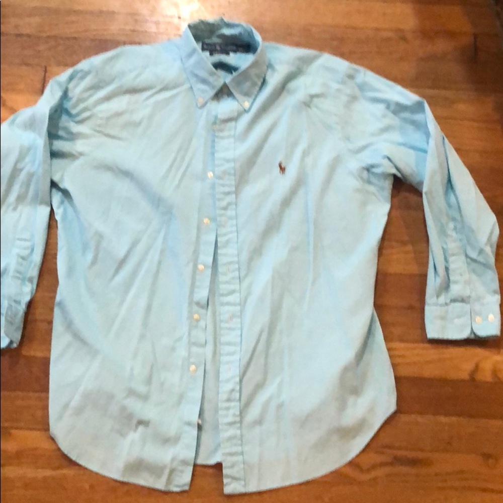 Blue Ralph Lauren button up